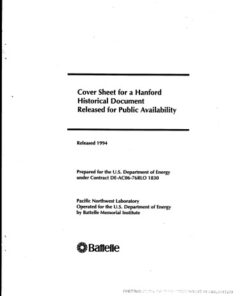 {PDF} Fuel melting time following a loss of coolant Bush, D.E.; Douglas United Nuclear, Inc., Richland, WA (United States); United States. Dept. of Energy.; Hanford Site (Wash. ).; United States. Dept. of Energy. Office of Scientific and Technical Information