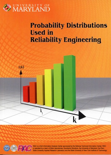 [PDF] Probability Distributions Used in Reliability Engineering Andrew N O'Connor
