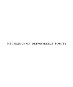 [pdf] Mechanics of Deformable Bodies: Lectures on Theoretical Physics Arnold Sommerfeld