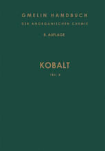 [PDF] Kobalt: Teil B. Ammine des Kobalts R. J. Meyer (auth.)