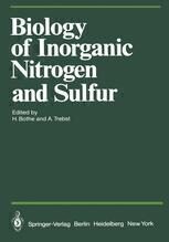 [PDF] Biology of Inorganic Nitrogen and Sulfur H. G. Schlegel (auth.), Professor Dr. Hermann Bothe, Professor Dr. Achim Trebst (eds.)