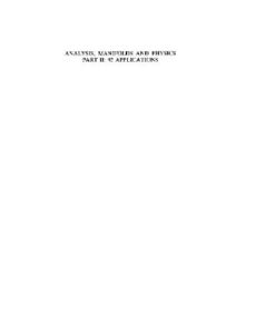[PDF] Analysis, manifolds, and physics. 92 applications /Part II Yvonne Choquet-Bruhat, Cecile DeWitt-Morette