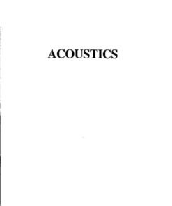 [PDF] Acoustics Leo Leroy Beranek