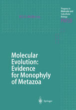 [PDF] Molecular Evolution: Evidence for Monophyly of Metazoa Werner E. G. M?ller, Isabel M. M?ller (auth.), Professor Dr. Werner E. G. M?ller (eds.)