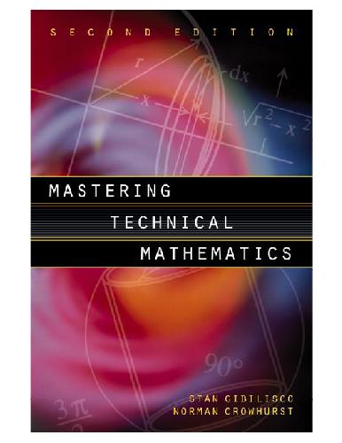 {PDF} Mastering Technical Mathematics Gibilisco S., Crowhurst N.H.
