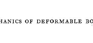 [PDF] Mechanics of deformable bodies (Lectures on theoretical physics 2) Arnold Sommerfeld