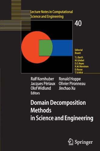 [PDF] Domain Decomposition Methods in Science and Engineering S. Bertoluzza, F. Brezzi, L.D. Marini, G. Sangalli (auth.), Timothy J. Barth, Michael Griebel, David E. Keyes, Risto M. Nieminen, Dirk Roose, Tamar Schlick, Ralf Kornhuber, Ronald Hoppe, Jacques P?riaux, Olivier Pironneau, Olof Widlund, Jinchao Xu (eds.)