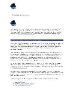 {PDF} Trading Strategies - John Murphy'S Ten Laws Of Technical Trading John Murphy
