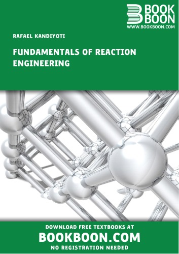 [PDF] Fundamentals of Reaction Engineering Rafael Kandiyoti