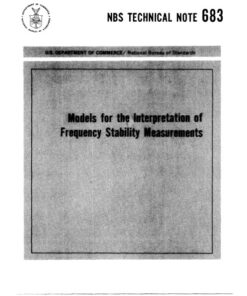 {PDF} Models for the Interpretation of Frequency Stability Measurements James A. Barnes
