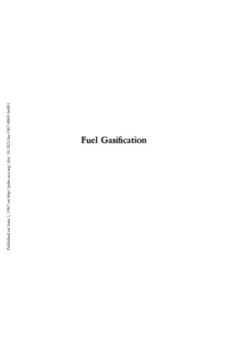 [PDF] Fuel Gasification Gould R.F. (ed.)