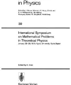 [PDF] Int'l Symp. on mathematical problems of theoretical physics, Kyoto H. Araki