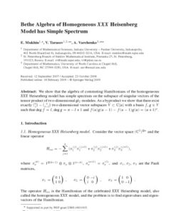 [pdf] Communications In Mathematical Physics - Volume 288 M. Aizenman (Chief Editor)
