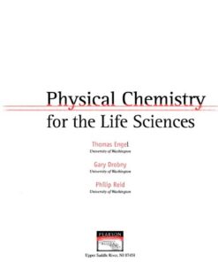 [PDF] Physical Chemistry for the Life Sciences Thomas Engel, Gary Drobny, Philip J. Reid