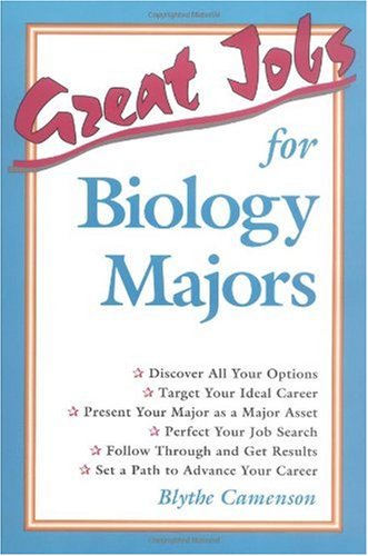 {pdf} Great Jobs for Biology Majors Blythe Camenson