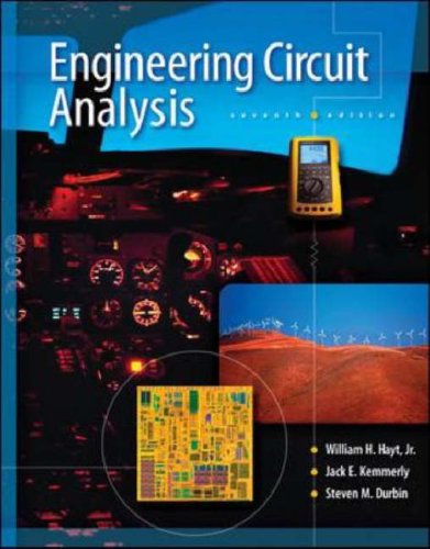 [PDF] Engineering Circuit Analysis Solution Manual From chap 1 to Chap 12 William Hart Hayt, Jack E. Kemmerly, Steven M. Durbin