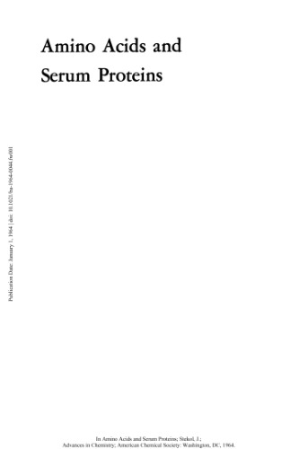 [PDF] Amino Acids and Serum Proteins Gould R.F. (ed.)