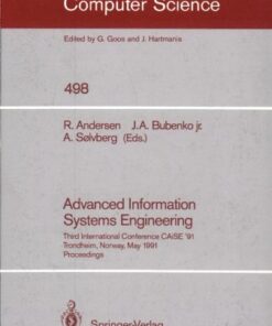 [PDF] Advanced Information Systems Engineering: Third International Conference CAiSE '91 Trondheim, Norway, May 13?15, 1991 Proceedings Rudolf Andersen, Janis A. Bubenko Jr., Arne S?lvberg (eds.)