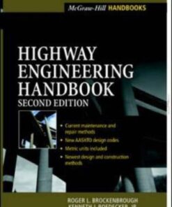 [PDF] Highway Engineering Handbook, 2e Roger L Brockenbrough, Jr., Kenneth J. Boedecker,