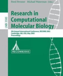 {pdf} Research in Computational Molecular Biology: 9th Annual International Conference, RECOMB 2005, Cambridge, MA, USA, May 14-18, 2005, Proceedings Satoru Miyano, Jill Mesirov, Simon Kasif, Sorin Istrail, Pavel Pevzner, Michael Waterman