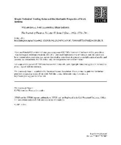 [PDF] Simple Technical Trading Rules and the Stochastic Properties of Stock Returns Brock W., Lakonishok J., LeBaron B.
