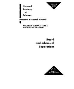 {PDF} Rapid Radiochemical Separations Yusuru Kusaka