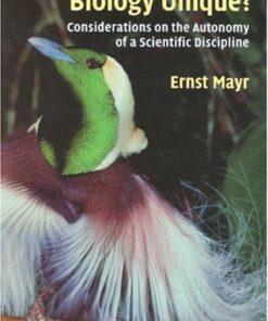 {pdf} What Makes Biology Unique? Considerations on the Autonomy of a Scientific Discipline Ernst Mayr
