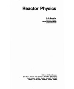 [pdf] Reactor Physics Paul F. Zweifel