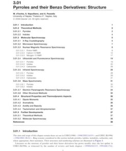 [PDF] Compr. Heterocyclic Chem. III Vol. 3  Five-membered Rings with One Heteroatom Katritzky A.R., et al. (eds.)