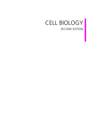 [PDF] Cellular Biology - A Short Course S. Bolsover, et al.,