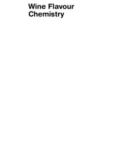 [PDF] Wine: Flavour Chemistry Jokie Bakker, Ronald J. Clarke