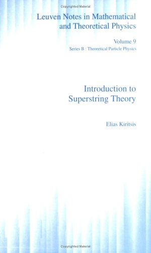 [PDF] Introduction to Superstring Theory E. Kiritsis