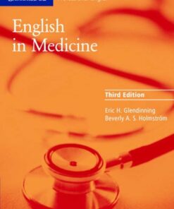 {PDF} English in Medicine (3rd Ed.) Eric H. Glendinning