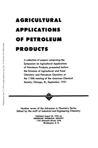 [PDF] Agricultural Applications of Petroleum Products Gould R.F. (ed.)