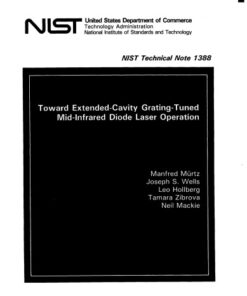 {PDF} Toward Extended-Cavity Grating-Tuned Mid-Infrared Diode Laser Operation Manfred Murtz, Joseph S. Wells, Leo Hollberg, Tamara Zibrova, Neil Mackie