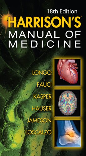 [PDF] Harrisons Manual of Medicine, 18th Edition Dan Longo, Anthony Fauci, Dennis Kasper, Stephen Hauser, J. Jameson, Joseph Loscalzo