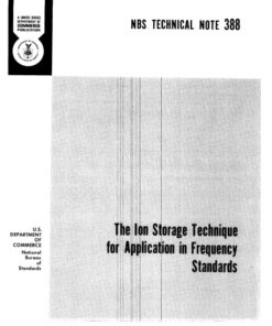 {PDF} The Ion Storage Technique for Application in Frequency Standards Helmut Hellwig