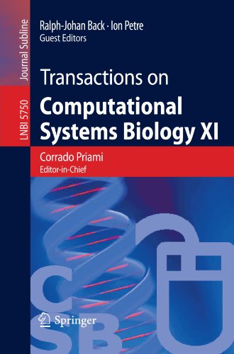 [PDF] Transactions on Computational Systems Biology XI Muffy Calder, Jane Hillston (auth.), Corrado Priami, Ralph-Johan Back, Ion Petre (eds.)