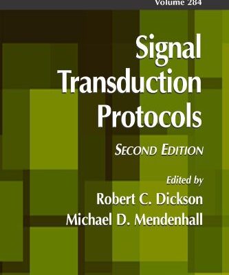 {pdf} Signal Transduction Protocols (Methods in Molecular Biology) (Methods in Molecular Biology) Robert C. Dickson, Michael D. Mendenhall