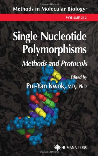{pdf} Single Nucleotide Polymorphisms: Methods and Protocols Pui-Yan Kwok