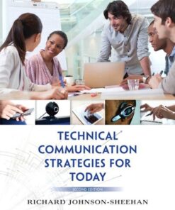 {PDF} Technical communication strategies for today Richard Johnson-Sheehan