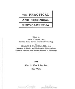 {PDF} The practical and technical encyclopedia John A. Damm, Charles H. Waugaman
