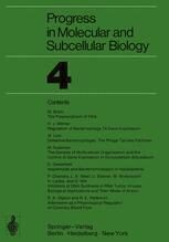 [PDF] Progress in Molecular and Subcellular Biology Stanley Bram (auth.), Fred E. Hahn (eds.)