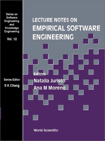 [PDF] Lecture notes on empirical software engineering Natalia Juristo, Ana M. Moreno