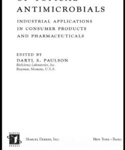 [PDF] Topical Antimicrobials Industrial Applications in Consumer Products and Pharmaceuticals Daryl S. Paulson