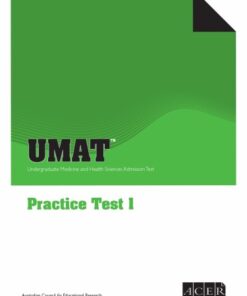 {PDF} UMAT: Practice Test 1 (Undergraduate Medicine and Health Sciences Admission Test) umat.acer.edu.au