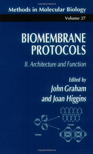 {PDF} Biomembrane Protocols: II. Architecture and Function John M. Graham, Joan A. Higgins