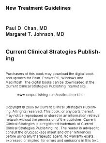 {PDF} Treatment Guidelines for Medicine, Primary Care P. Chan, M. Johnson