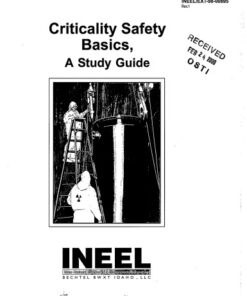 {PDF} Criticality safety basics, a study guide V. L. Putman; USDOE Office of Environment, Safety and Health (EH) (US); Idaho National Engineering and Environmental Laboratory.; United States. Dept. of Energy. Office of Scientific and Technical Information