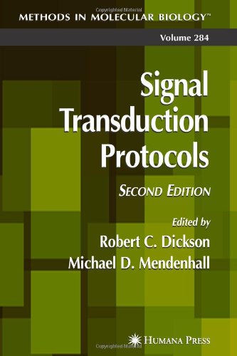 {pdf} Signal Transduction Protocols 2nd Editoin (Methods in Molecular Biology Vol 284) Robert C. Dickson,  Michael Dean Mendenhall